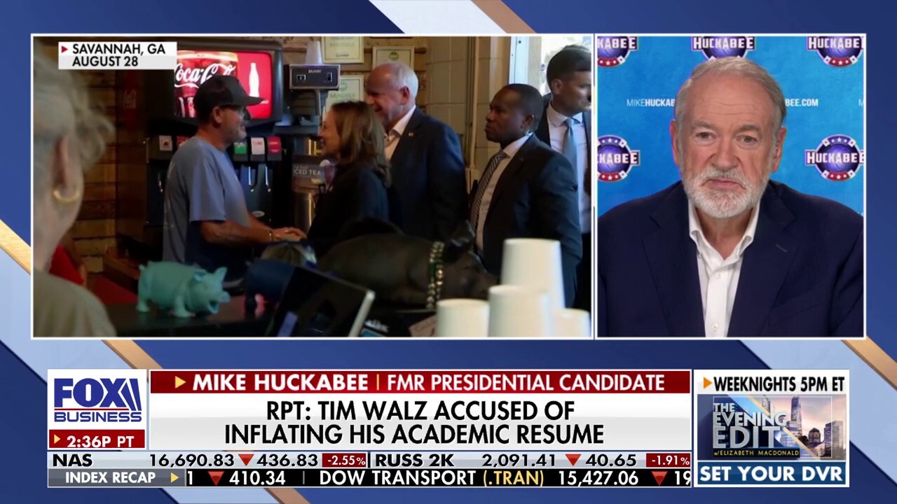 Mike Huckabee on new report claiming Walz inflated academic record: ‘A popeyed liar’