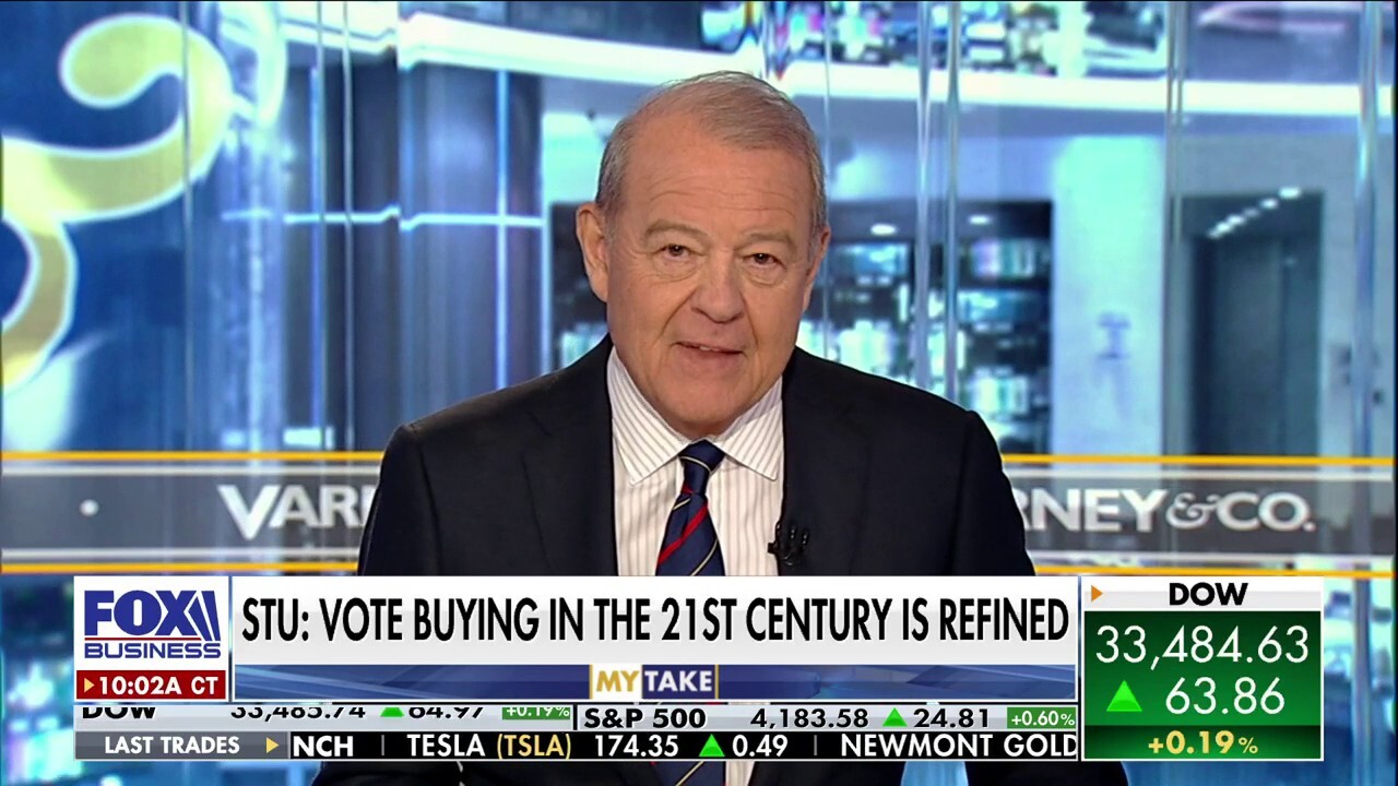 Varney & Co. host Stuart Varney argues Democrats use issues like reparations and student loan forgiveness to buy votes despite it costing taxpayers millions.