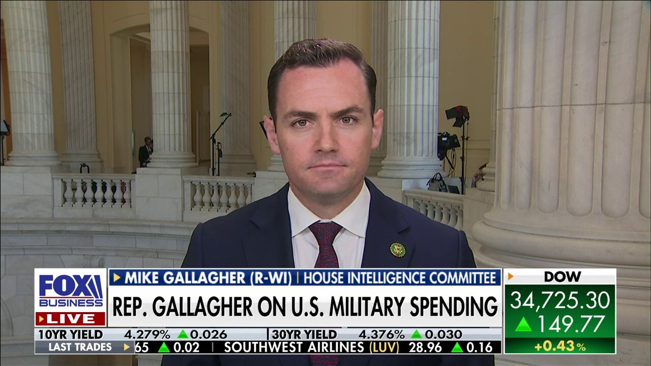Rep. Mike Gallagher, R-Wis., joined ‘Varney & Co.’ to discuss the Biden administration’s Iran deal, weighing in on the U.S.’s military spending strategy.