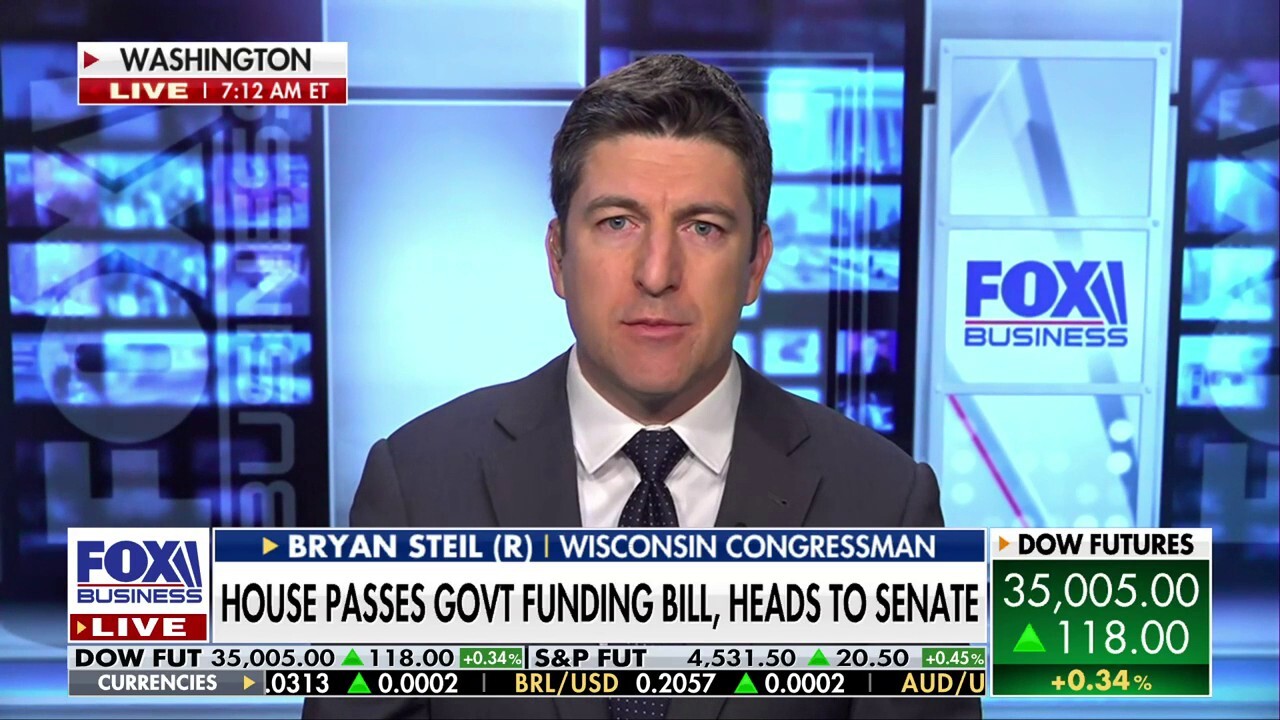 Rep. Bryan Steil on gov funding bill: 'We don't win when we shut the government down'