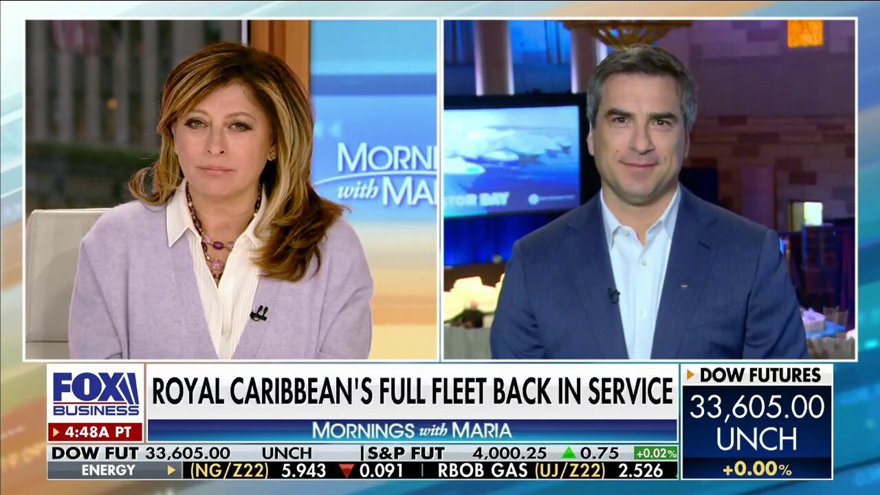 Royal Caribbean Group Chief Financial Officer Naftali Holtz discusses the strong consumer demand for cruises and the impact the pandemic had on the industry on ‘Mornings with Maria.’
