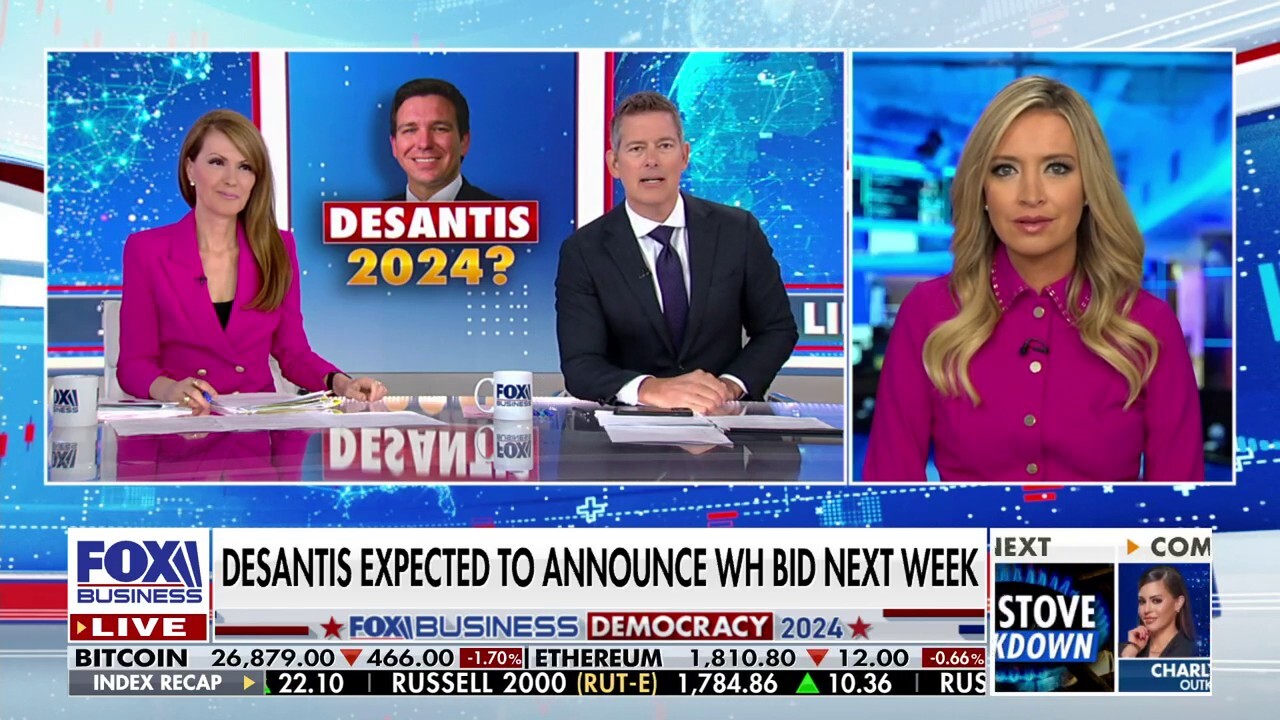 'Outnumbered' co-host Kayleigh McEnany joins 'The Bottom Line' to discuss 'the long climb' ahead for Florida Gov. Ron DeSantis if he decides to run for president.