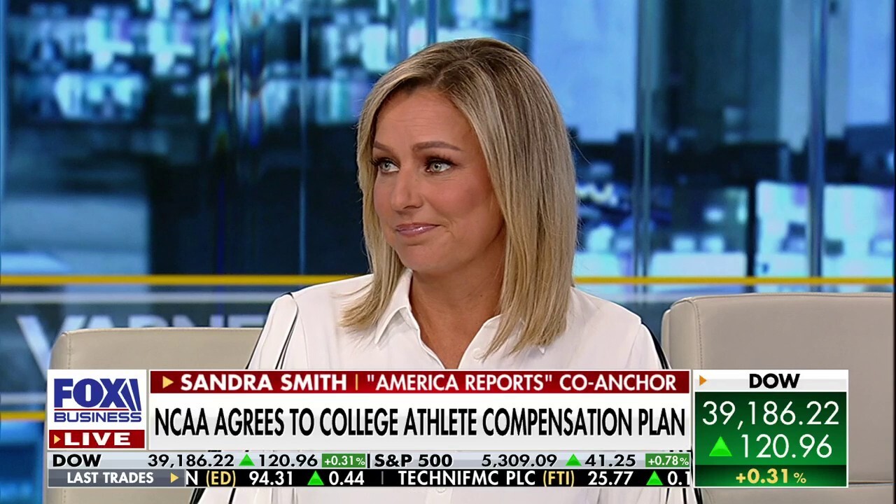 'America Reports' co-anchor Sandra Smith discusses fast food price hikes, the Kansas City Chief's invitation to the White House amid the Harrison Butker controversy and the NCAA agreeing to college athlete compensation plan.