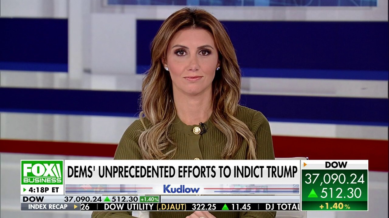 Trump attorney Alina Habba calls out the 'chaos' in the U.S. judicial system as former President Trump faces increasing attacks on 'Kudlow.'