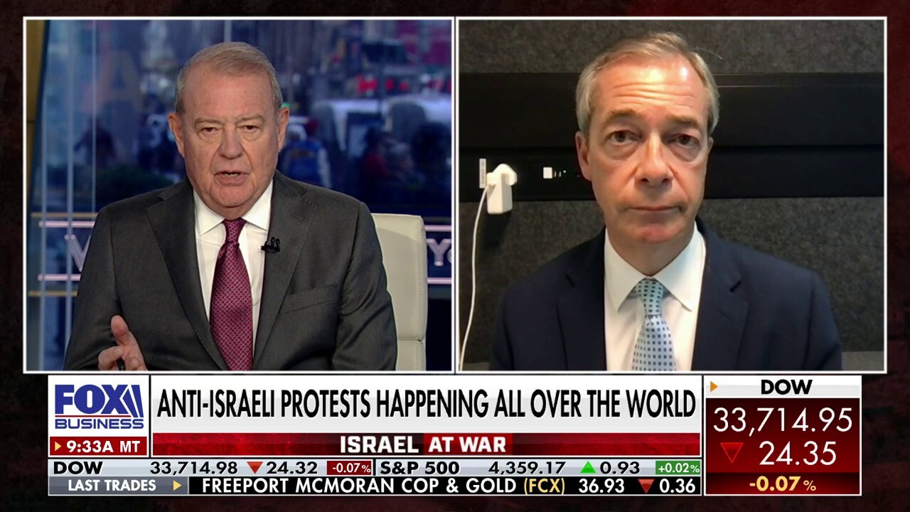 London streets had 'celebrations' for Palestine: Nigel Farage