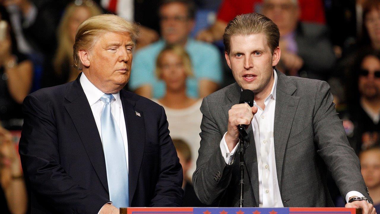 Eric Trump: Election system is rigged