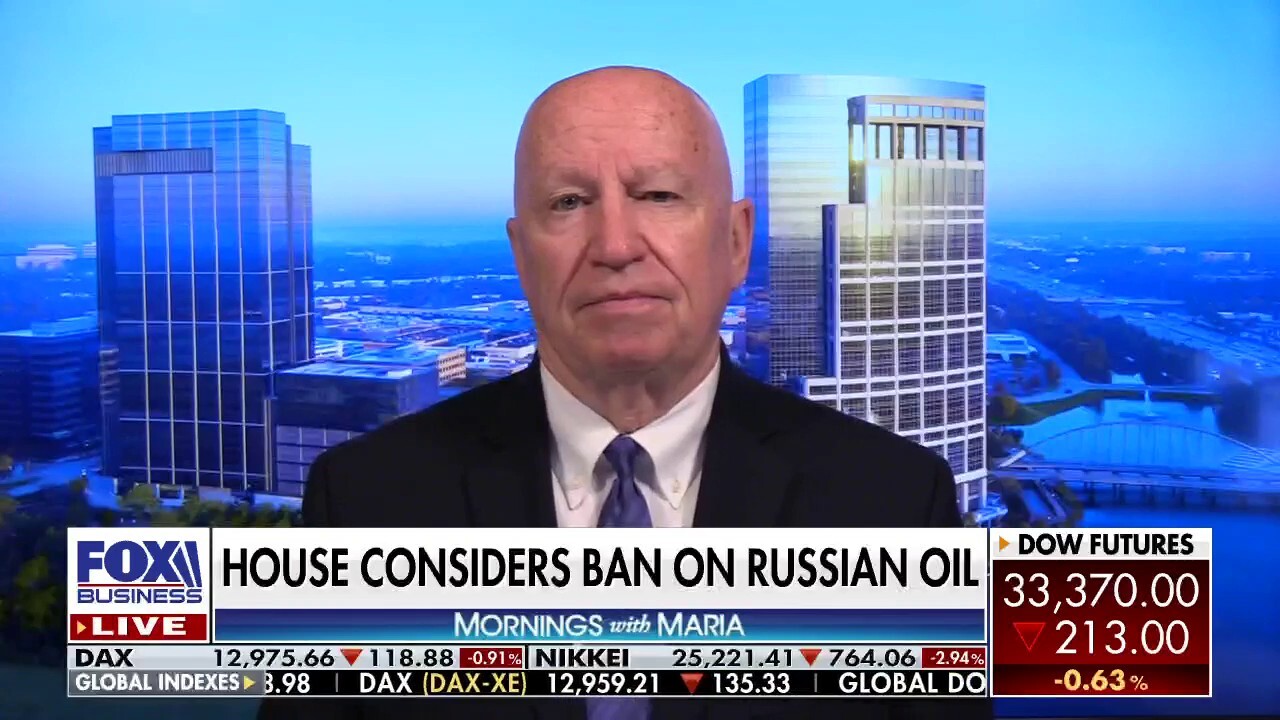 Rep. Kevin Brady, R-Texas, argues it's 'unacceptable' for America to be 'begging' enemies for oil.