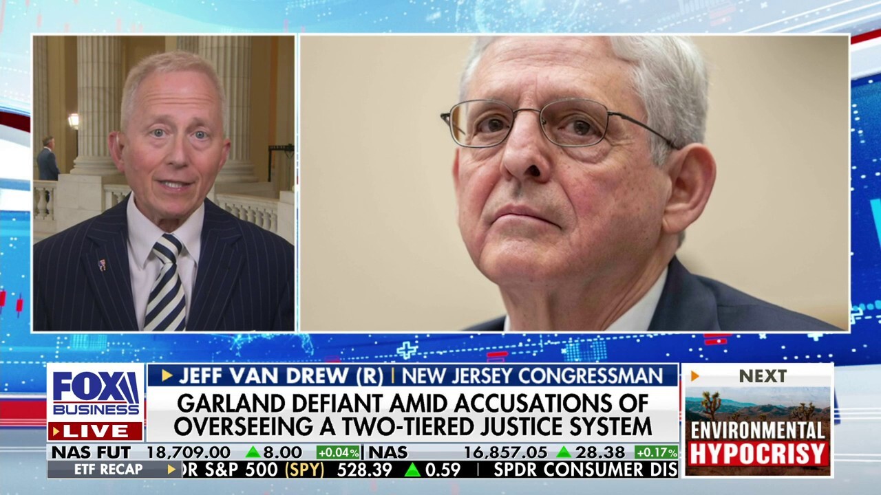 Rep. Jeff Van Drew responds to Merrick Garland's testimony: 'Justice for thee, but not for me'