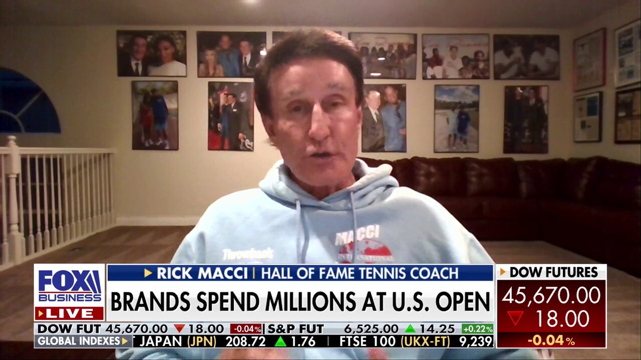  Rick Macci on why luxury brands flock to the US Open: ‘Bigger than the actual tennis’