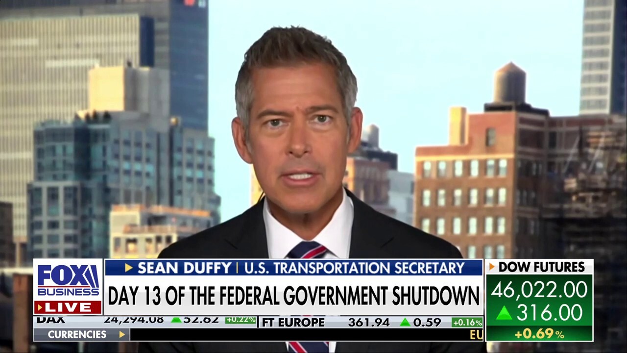 U.S. Secretary of Transportation Sean Duffy joins ‘Mornings with Maria’ to discuss President Donald Trump’s historic peace push, the ongoing government shutdown and America’s race to beat China back to the moon.