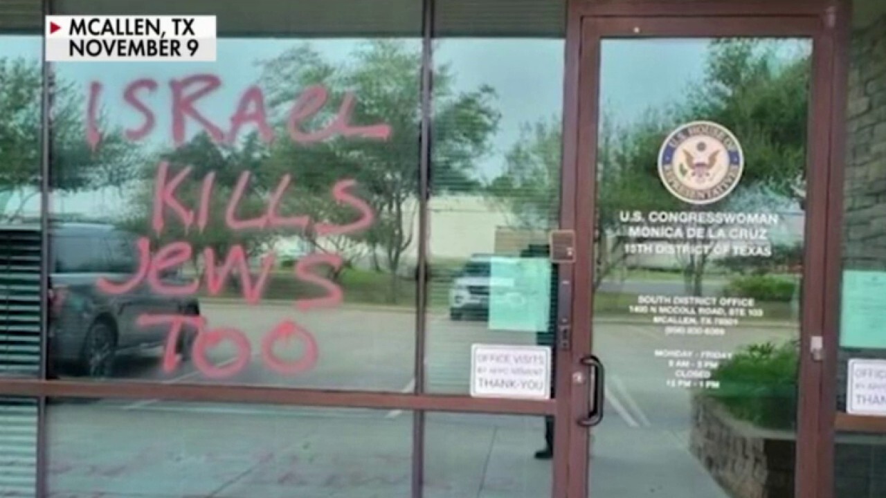 Republican lawmaker's office reportedly vandalized over Israel stance