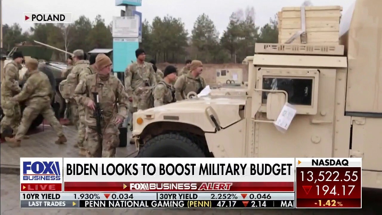 Biden seeks approval for biggest defense budget in US history