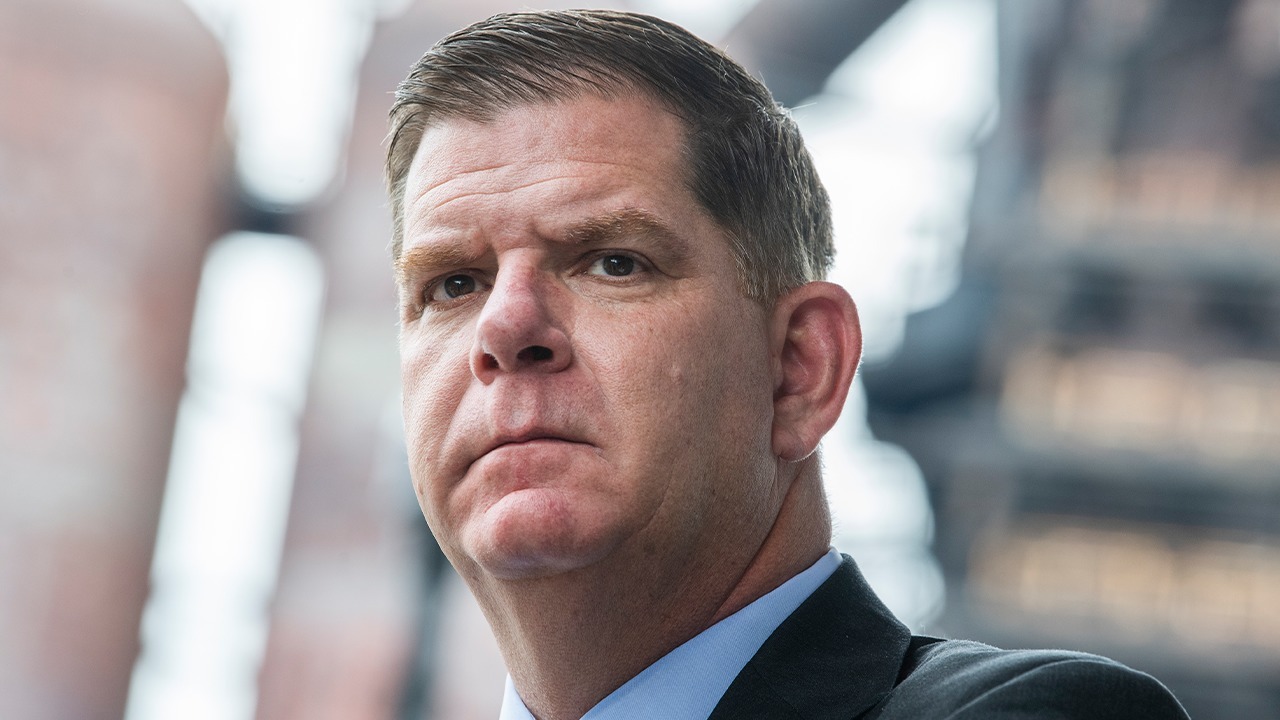 Labor Secretary Marty Walsh visits the Port of Los Angeles amid nationwide supply chain crisis.