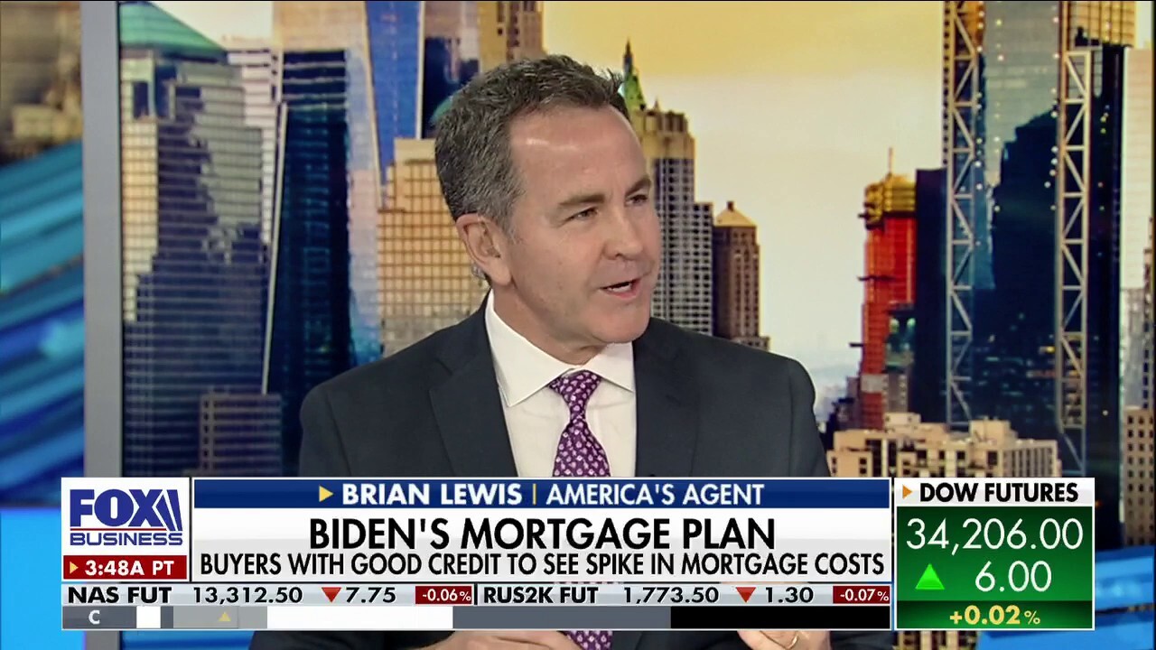 Manhattan broker and 'America's Agent' Brian Lewis argues the Biden administration is putting 'one more boot on our neck.'