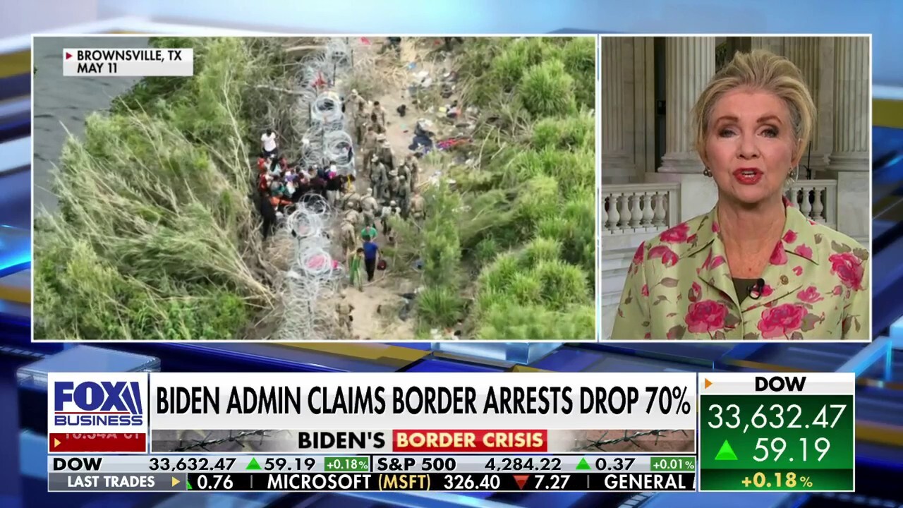 Border arrests dropped because they stopped arresting illegals: Rep. Marsha Blackburn