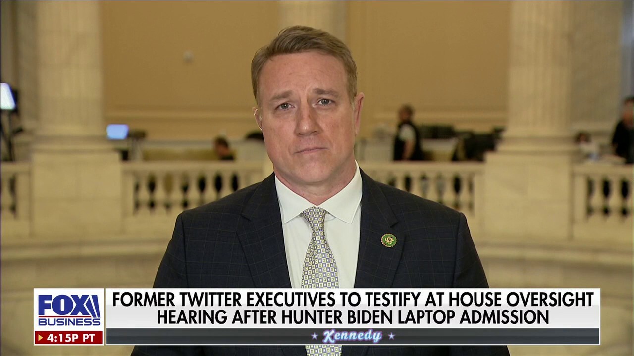 Rep. Pat Fallon, R-Texas, discusses an upcoming House Oversight hearing with a former Twitter executive about the company's role in censoring the Hunter Biden laptop story on 'Kennedy.' 