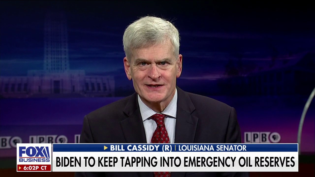 Sen Bill Cassidy: It's a 'dirty little secret' the Biden admin wants us to pay more for gas