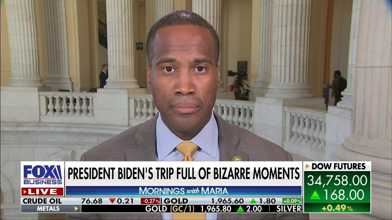 Rep. John James, R-Mich., joined "Mornings with Maria" to discuss President Biden’s trip to Europe, U.S. foreign policy and the Russia-Ukraine war.