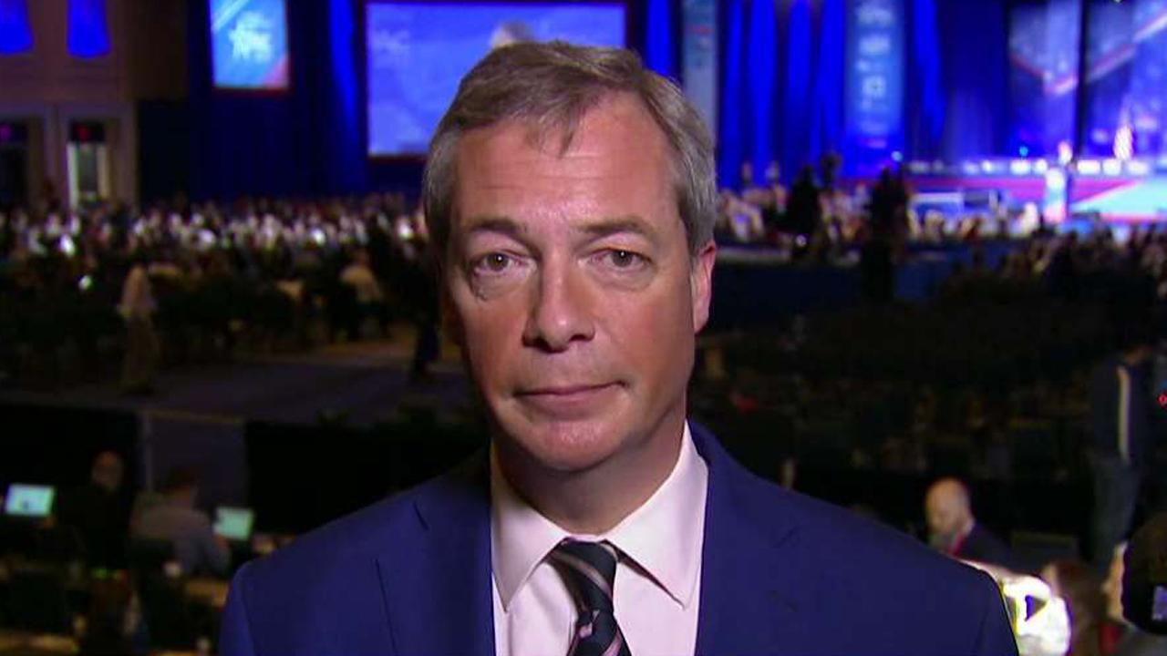 Nigel Farage: I’m pleased Trump is not afraid to stand up to the media