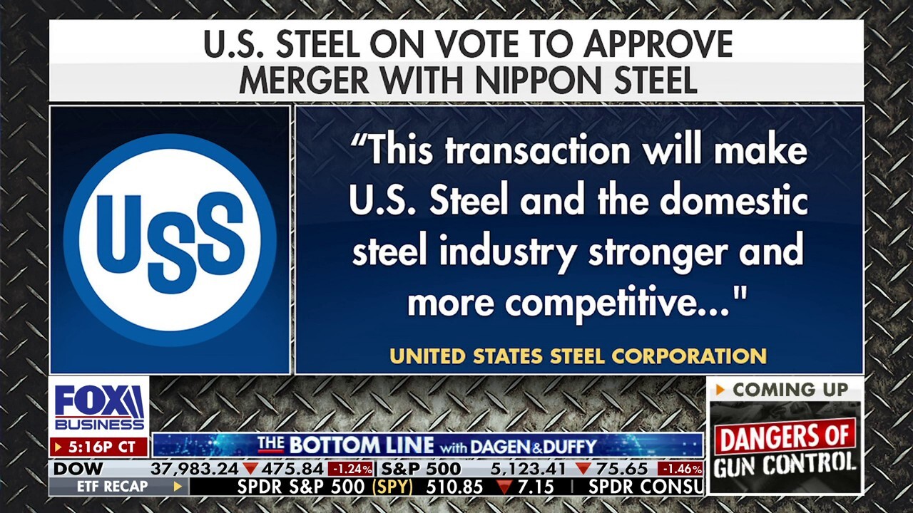 FOX Business correspondent Lydia Hu has the latest on the deal they believe will make the steel industry 'stronger and more competitive' on 'The Bottom Line.'