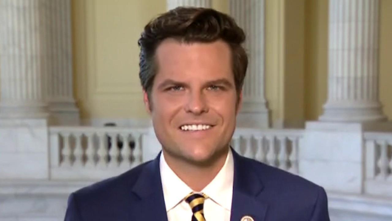 Rep. Gaetz: 'Excited' confronting big tech has been bipartisan effort