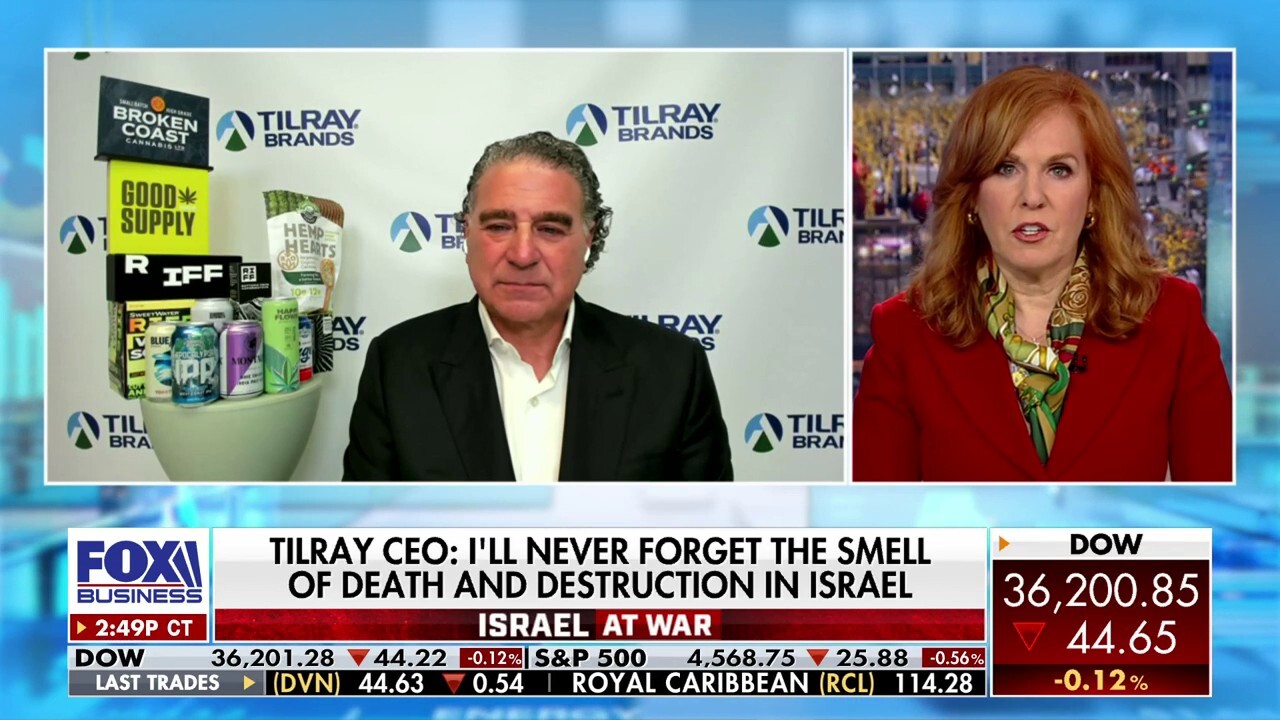 Tilray CEO Irwin Simon reflects on Israel trip: 'I'll never forget the smell of death'