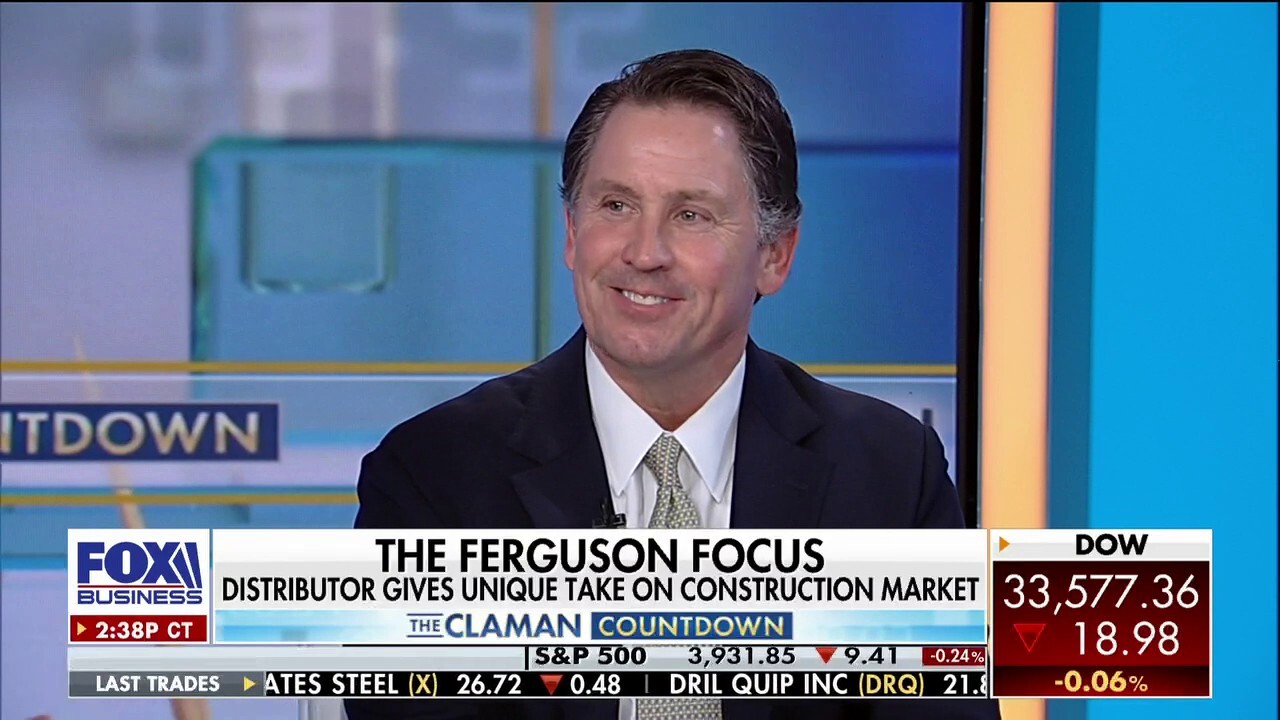 Ferguson CEO Kevin Murphy: 'We're involved in all aspects of construction'