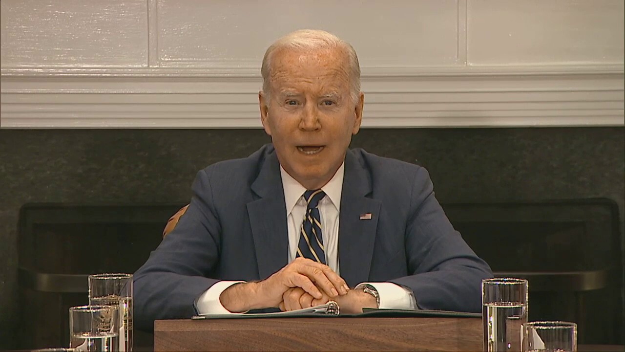 President Joe Biden met with congressional leaders Tuesday and said he is "confident" a rail strike can be avoided.