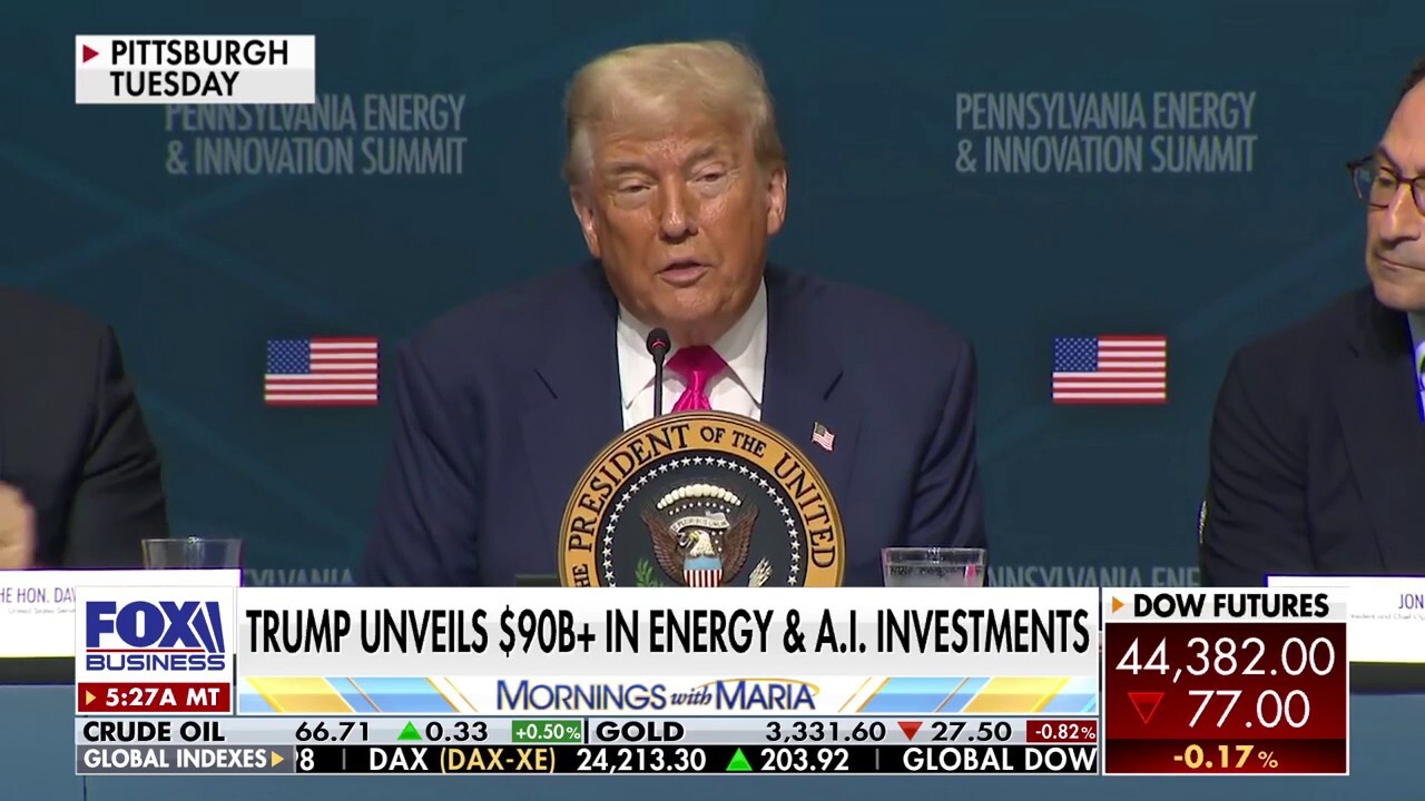 Sen. Dave McCormick, R-Pa., discusses President Donald Trump's energy and A.I. agenda on 'Mornings with Maria.' 