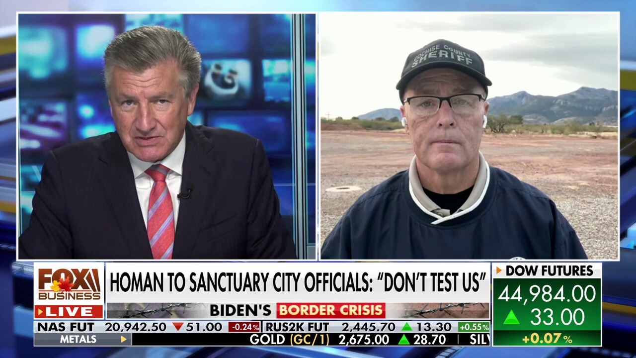 Border crisis is ‘intellectual avoidance with intended consequences,’ Arizona sheriff says