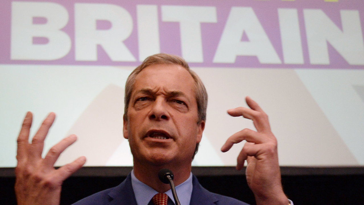 Nigel Farage compares U.S. to the U.K.
