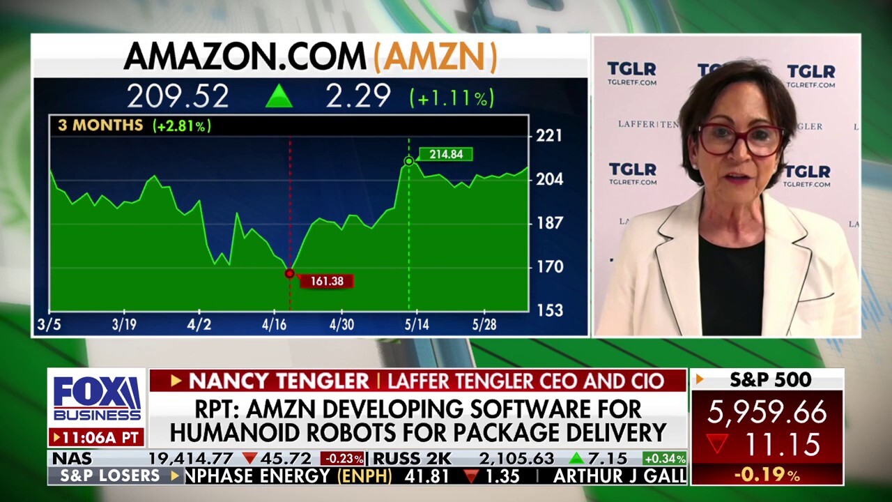 Laffer Tengler CEO and CIO Nancy Tengler discusses how quickly A.I. is changing the future on 'Making Money.'