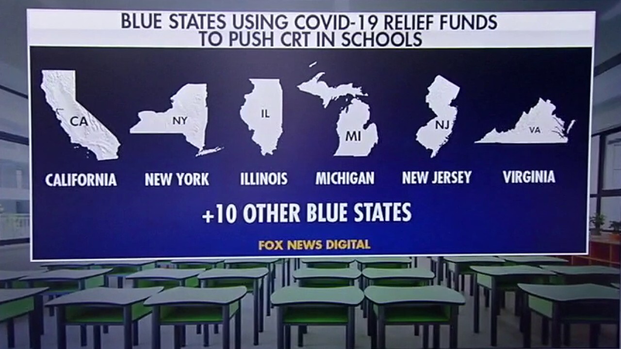 Blue states used COVID funds to push CRT: Report