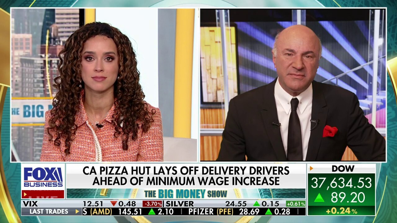 OLeary Ventures chairman Kevin OLeary joins ‘The Big Money Show’ to discuss the ongoing push for electric vehicles and California’s decision to raise the minimum wage.