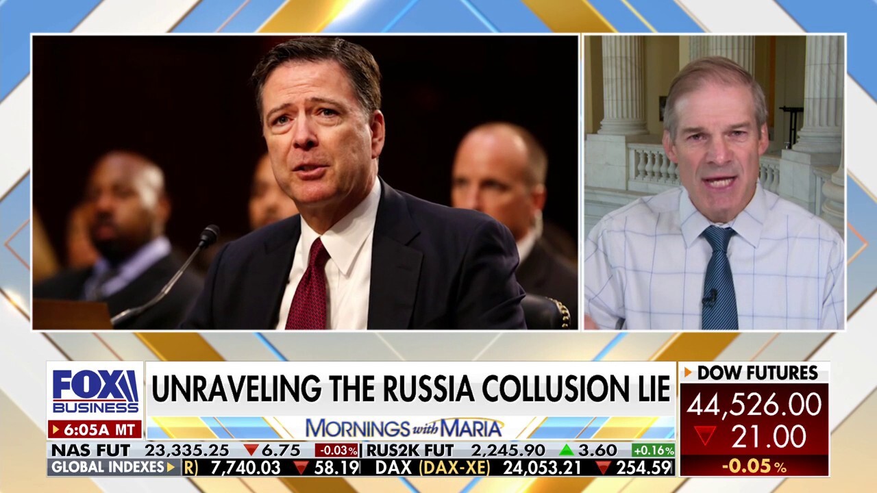 Russia collusion hoax was designed to undermine Trump's presidency: Rep. Jim Jordan