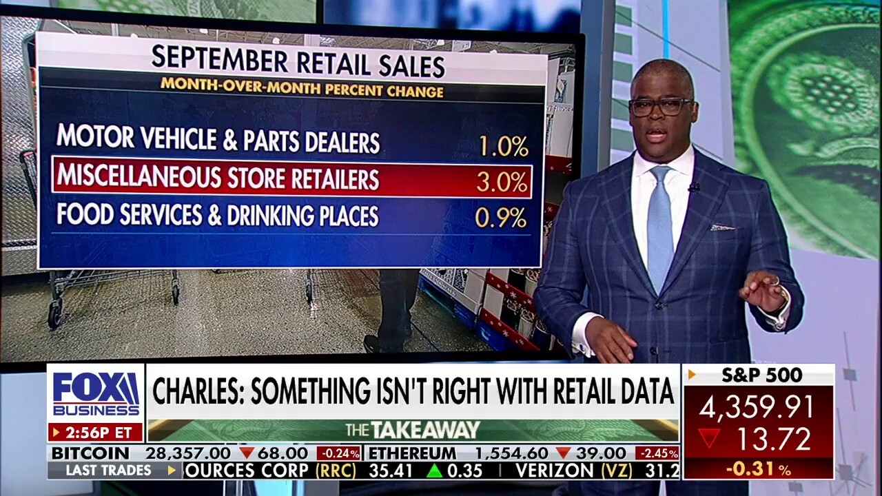 'Making Money' host Charles Payne analyzes the September retail sales report after it smashed expectations.