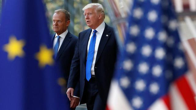 Europe's view of Trump, US amid trade dispute