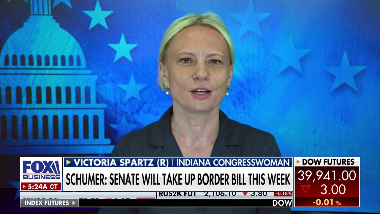 Democrats are pushing the border bill as a 'talking point': Rep. Victoria Spartz