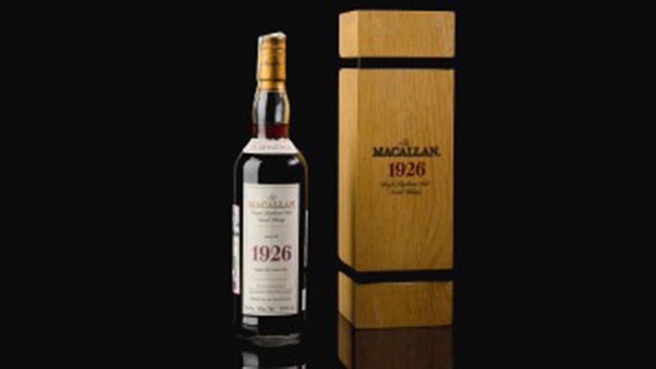 This bottle of whisky costs more than a Porsche