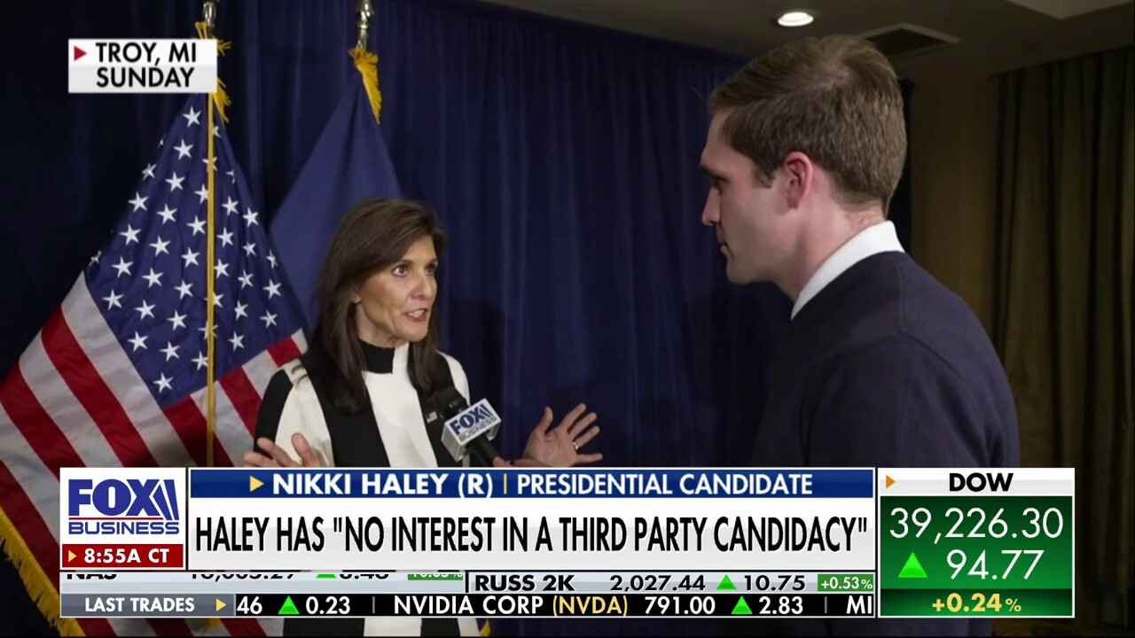 Nikki Haley clarifies third-party candidacy: 'I've said no over and over again'