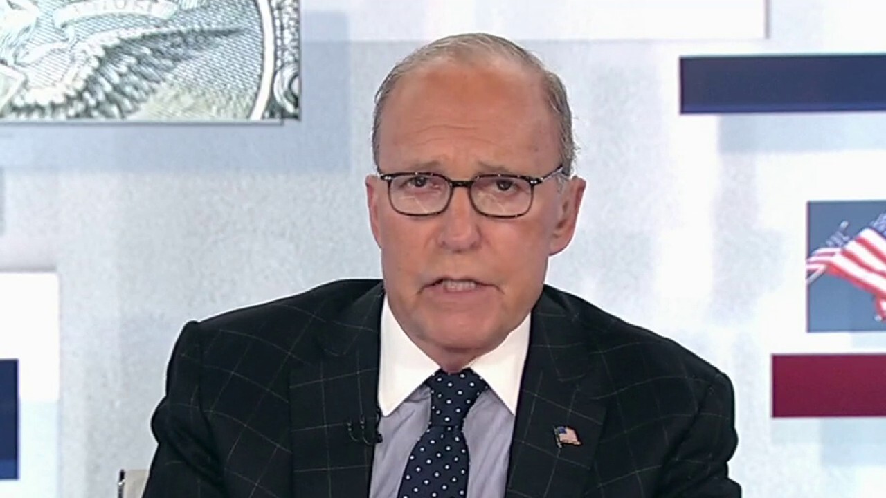 FOX Business host Larry Kudlow slams Joe Biden's presidency and his impact on US energy and the economy on 'Kudlow.'