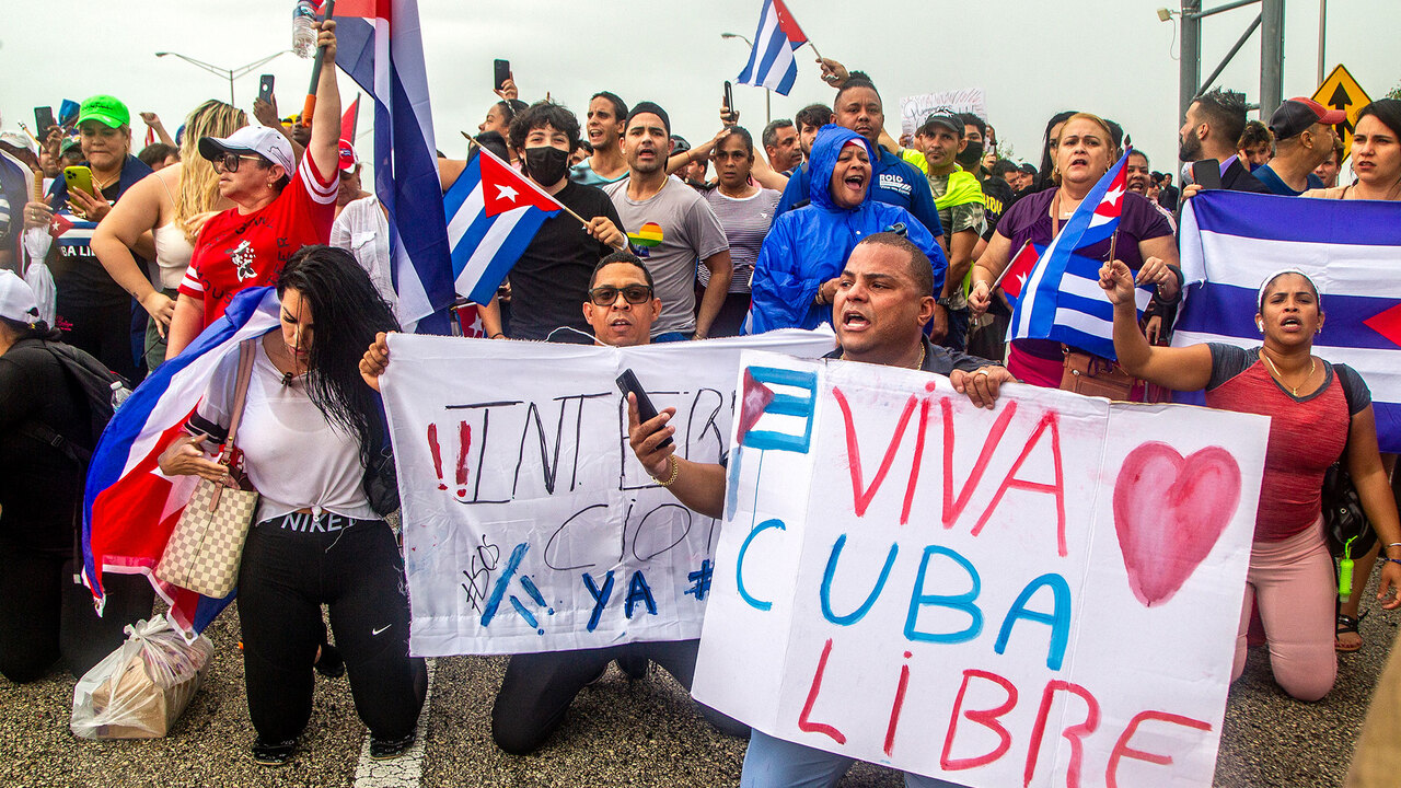 Cuban-American and Virginia attorney general candidate Jason Miyares suggests American should speak and show support for Cubans ‘yearning for freedom.’