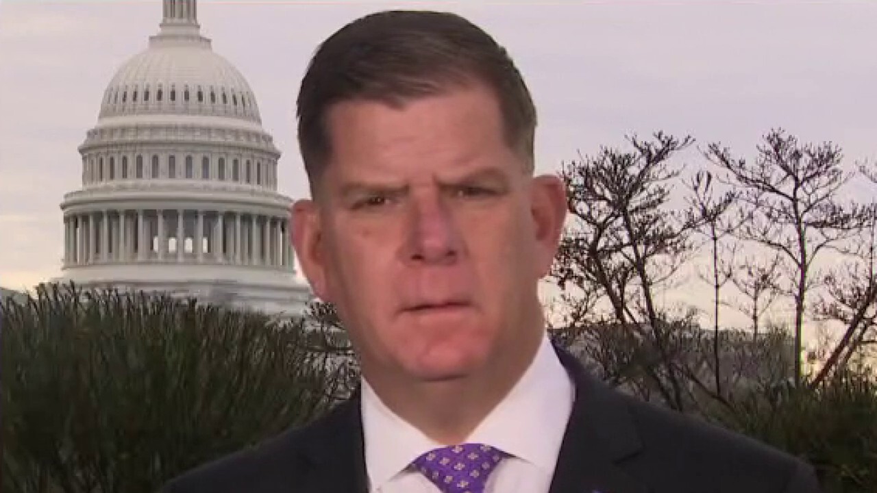 Labor Secretary Marty Walsh ackowledges there is 'work to do' on the jobs front, but argues overall the March employment report was 'strong.'