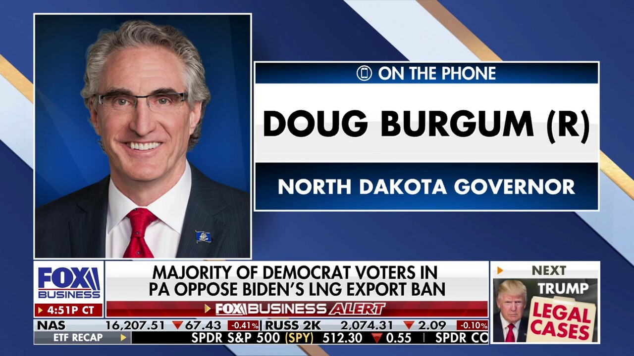 We should be selling energy to our allies instead of buying it from our enemies: Gov. Doug Burgum