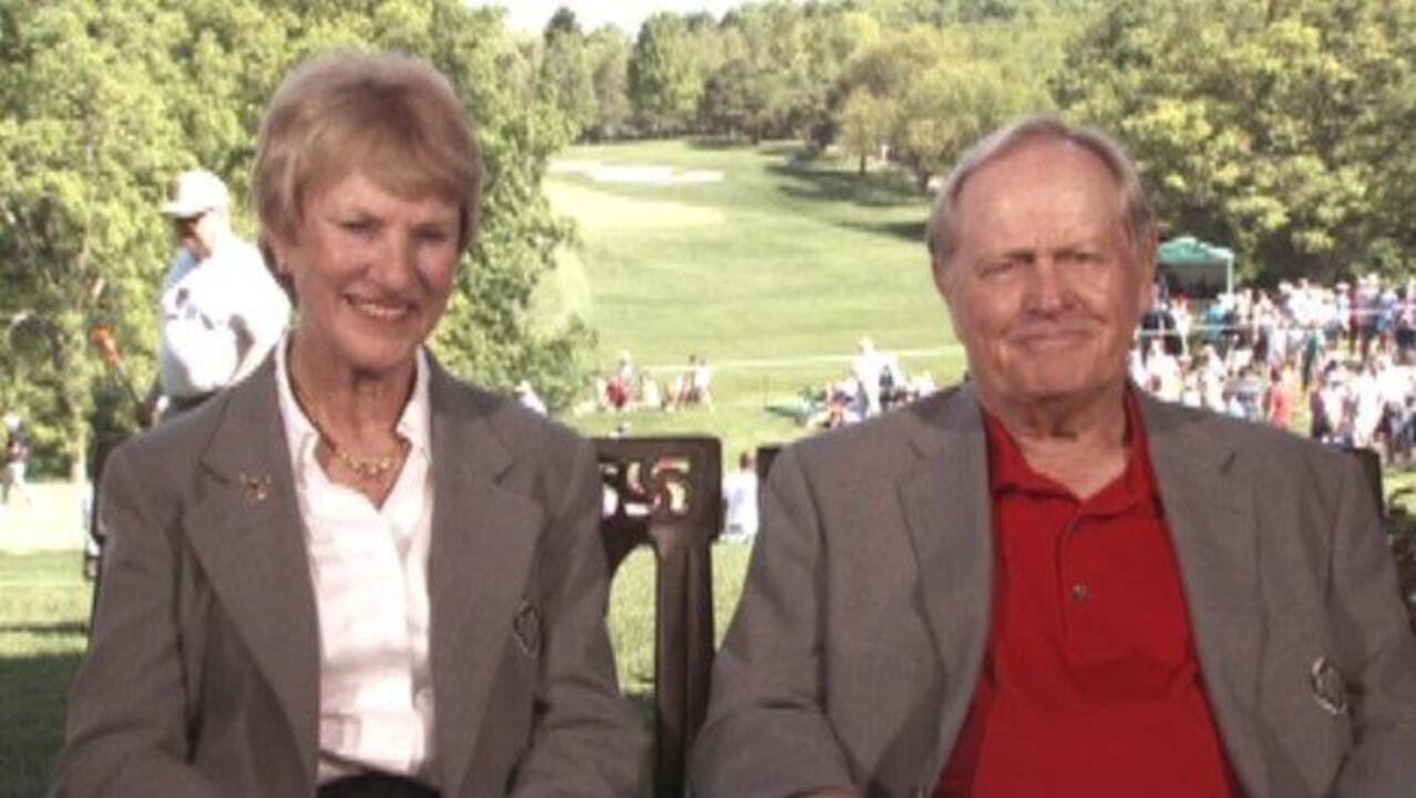Jack and Barbara Nicklaus talk charity and golf 