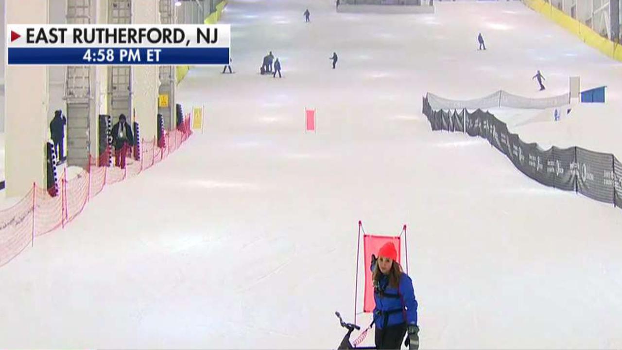 First real-snow, year-round, indoor ski park opens in US 