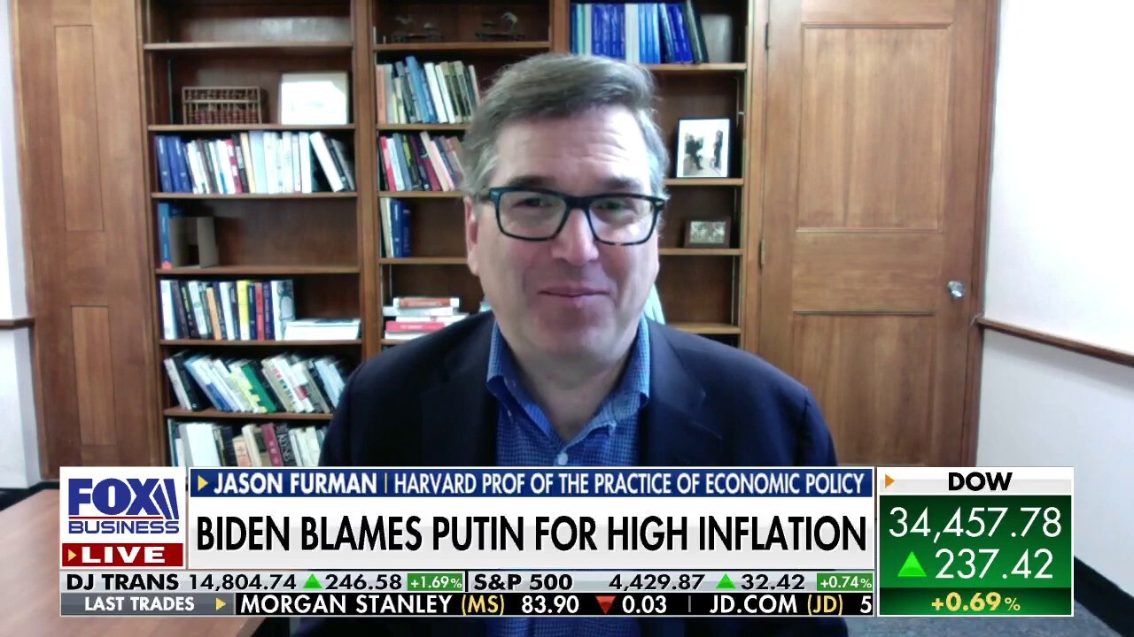 Former Obama Economic Council Chairman Jason Furman argues that the U.S. threw ‘every log on fire at once,’ which caused red-hot inflation. 