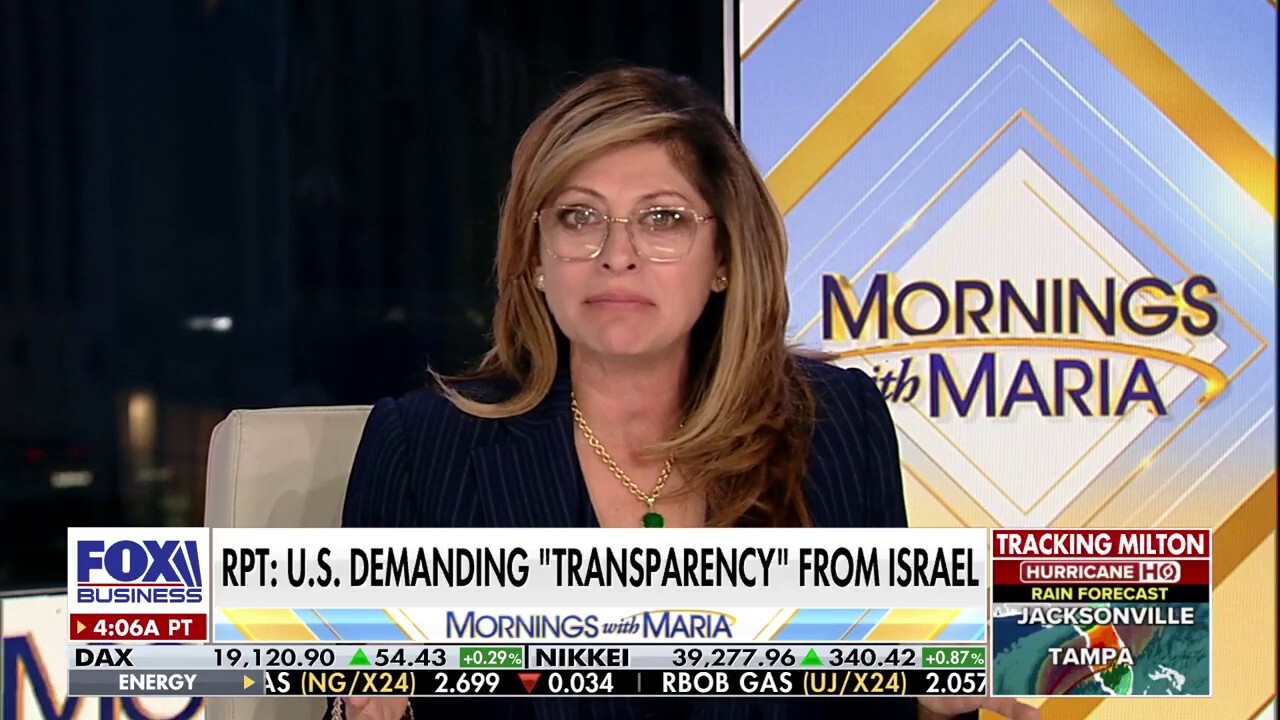 Maria Bartiromo: 'Let's face it, this administration cannot stand Benjamin Netanyahu'