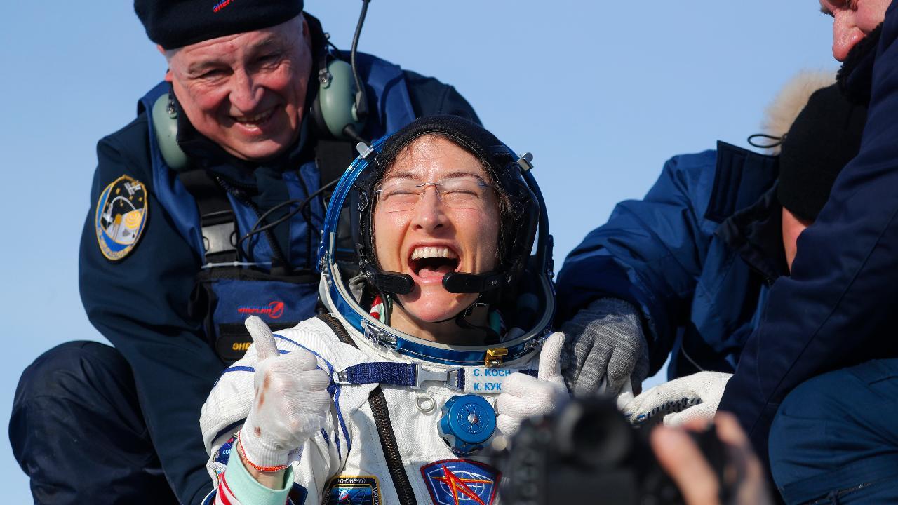 Astronaut Christina Koch spent 328 days in space
