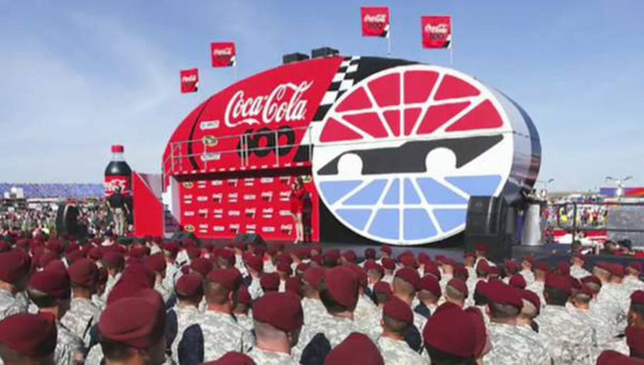 NASCAR Drivers Honor U S Troops At Coca Cola 600 Race Fox Business Video NASCAR Drivers Honor U S Troops At Coca Cola 600 Race Fox Business Video